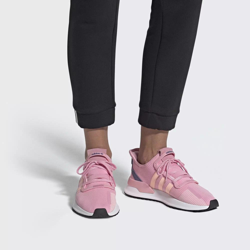 Adidas U Path Run Tenis Rosas Para Mujer (MX-59880)